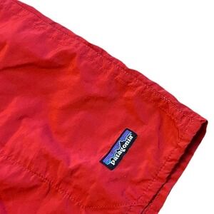Patagonia Shorts Mens XL Red Baggies Logo Hybrid Swim Trunks‎ Pocket